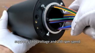 36-канальное контактное кольцо с большой апертурой