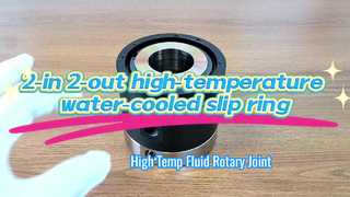 2-in 2-out high-temperature water-cooled slip ring