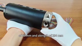 8-channel pneumatic-electric combination slip ring