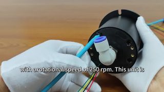 Single-channel network combination slip ring