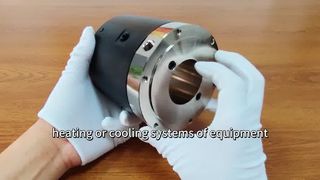2-channel thermally conductive oil slip ring